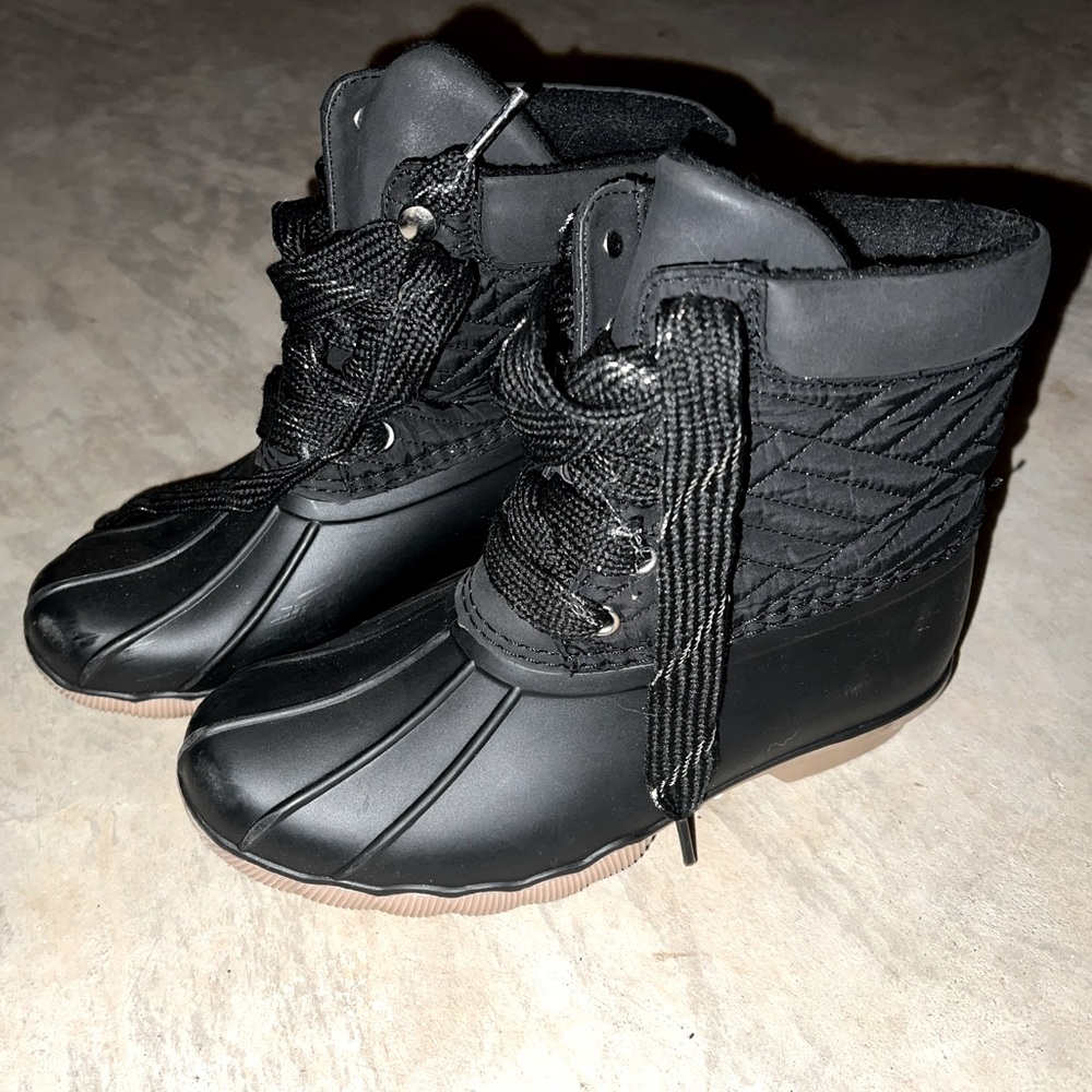 Girls Justice duck boots